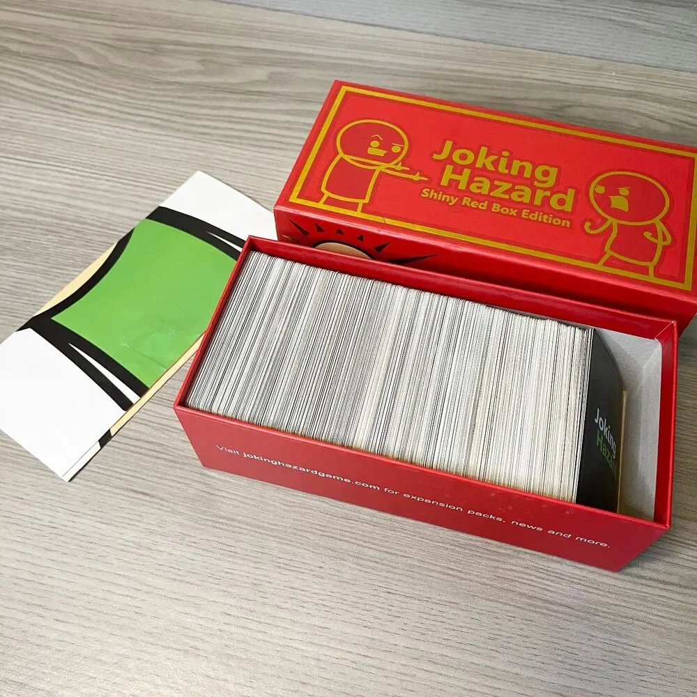 Joking Hazard Shiny Red Box Edition Party Card Game Cyanide & Happiness Complete